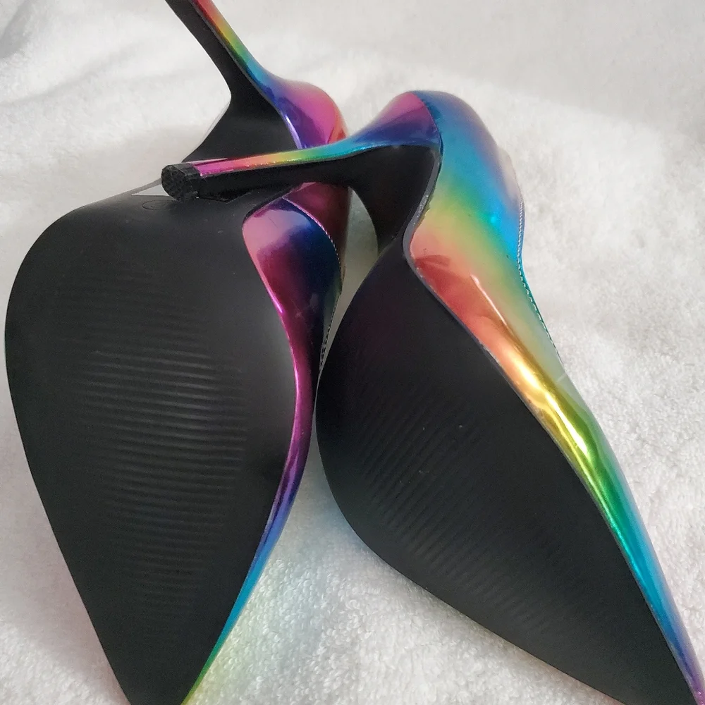 "C LABEL" Multi Color Pumps - Picture 6 of 8